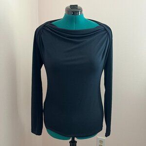Ann Taylor Misses Large Crepe Knit Top
